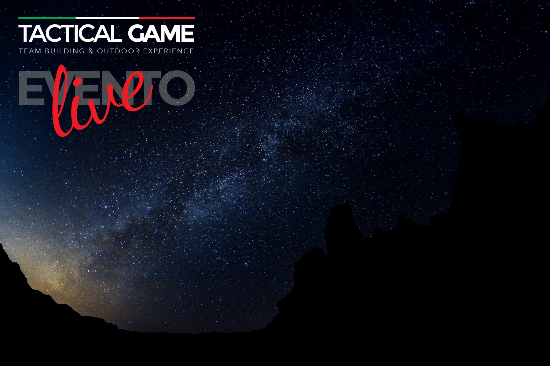 Tactical Game - Evento Live - Cena sotto le stelle